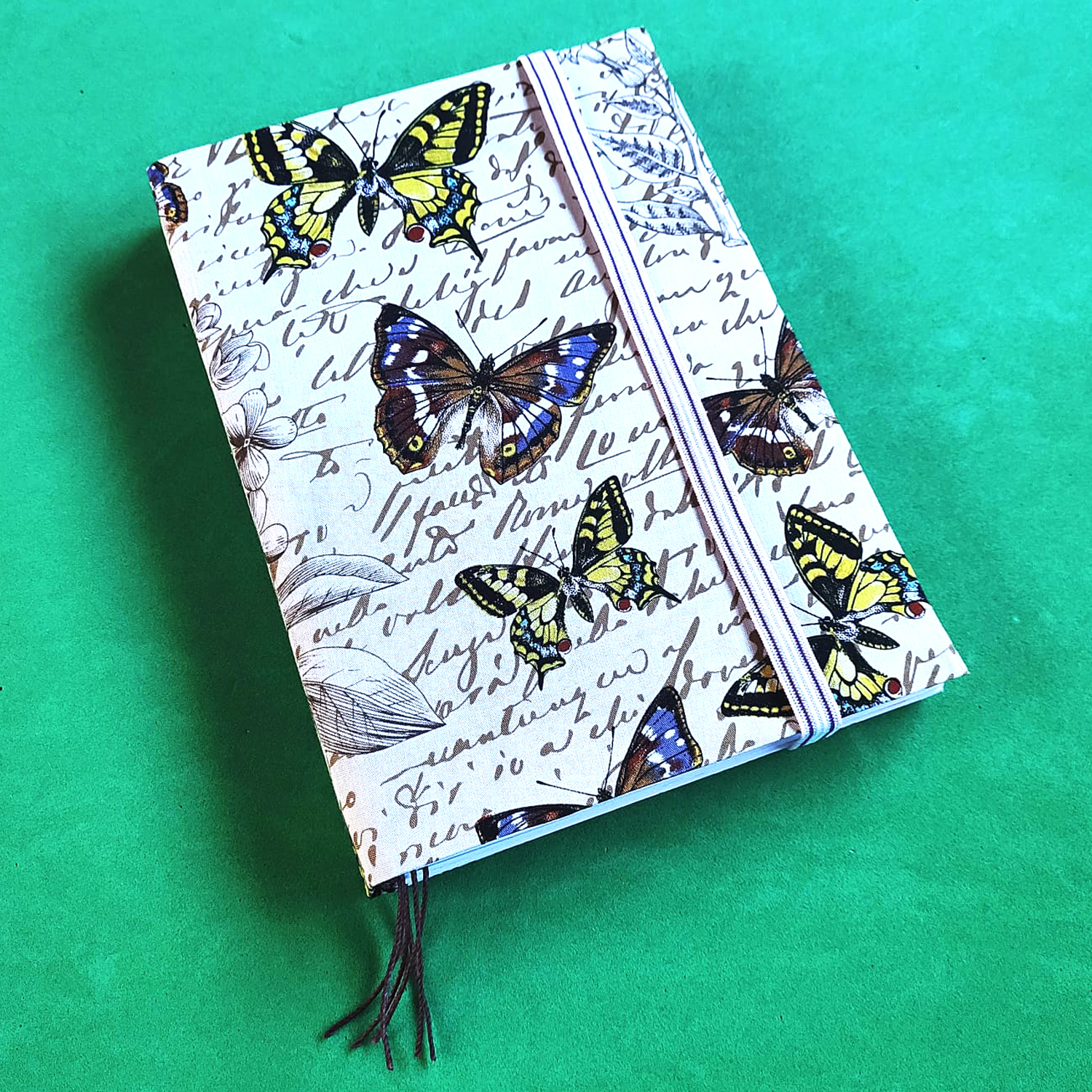 Memórias, Filmes e Encadernação: Minha Jornada - Primeiro caderno feito por mim - estilo midori