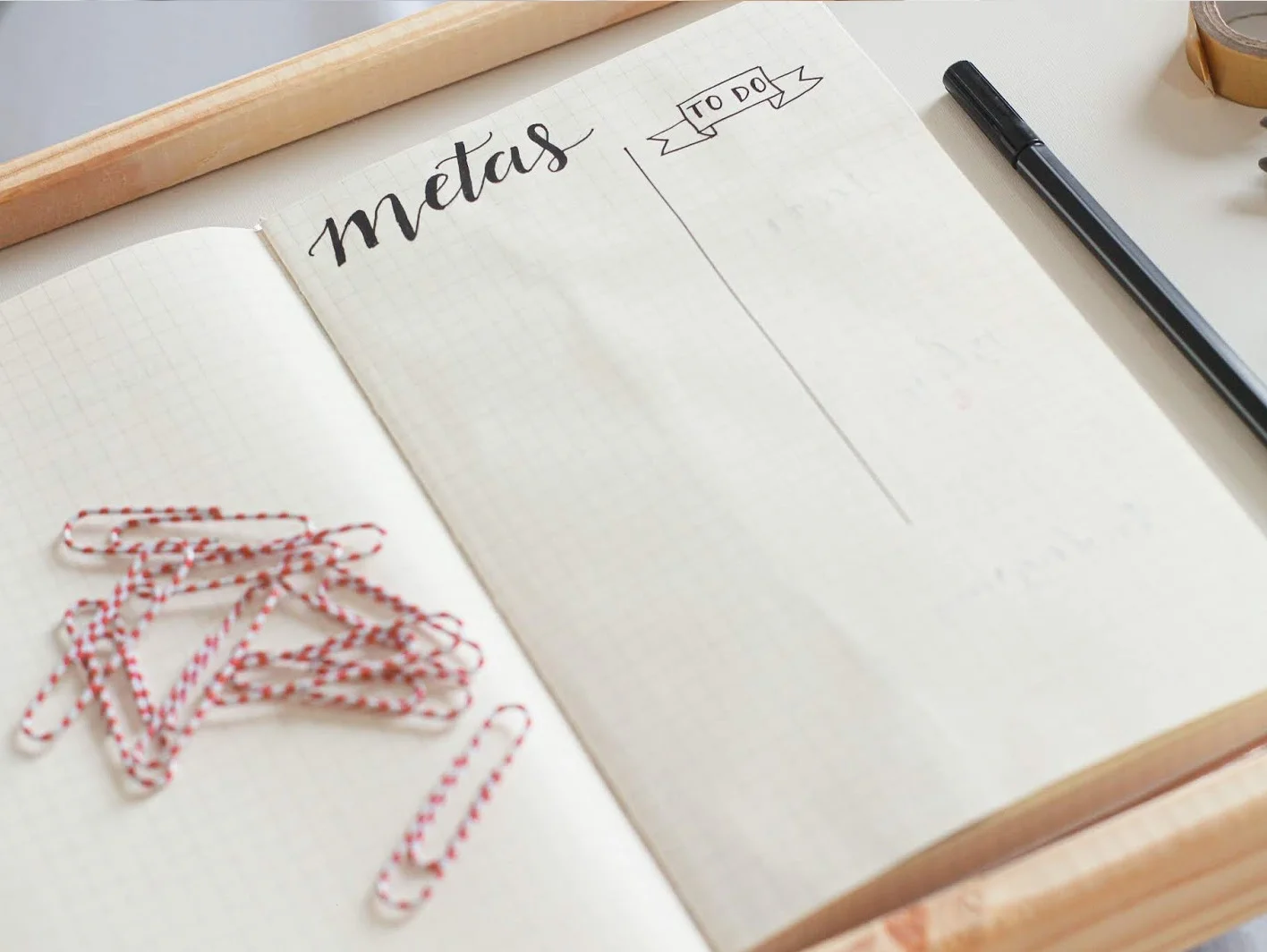 BuJo: catapulte sua rotina com originalidade - metas minimalistas